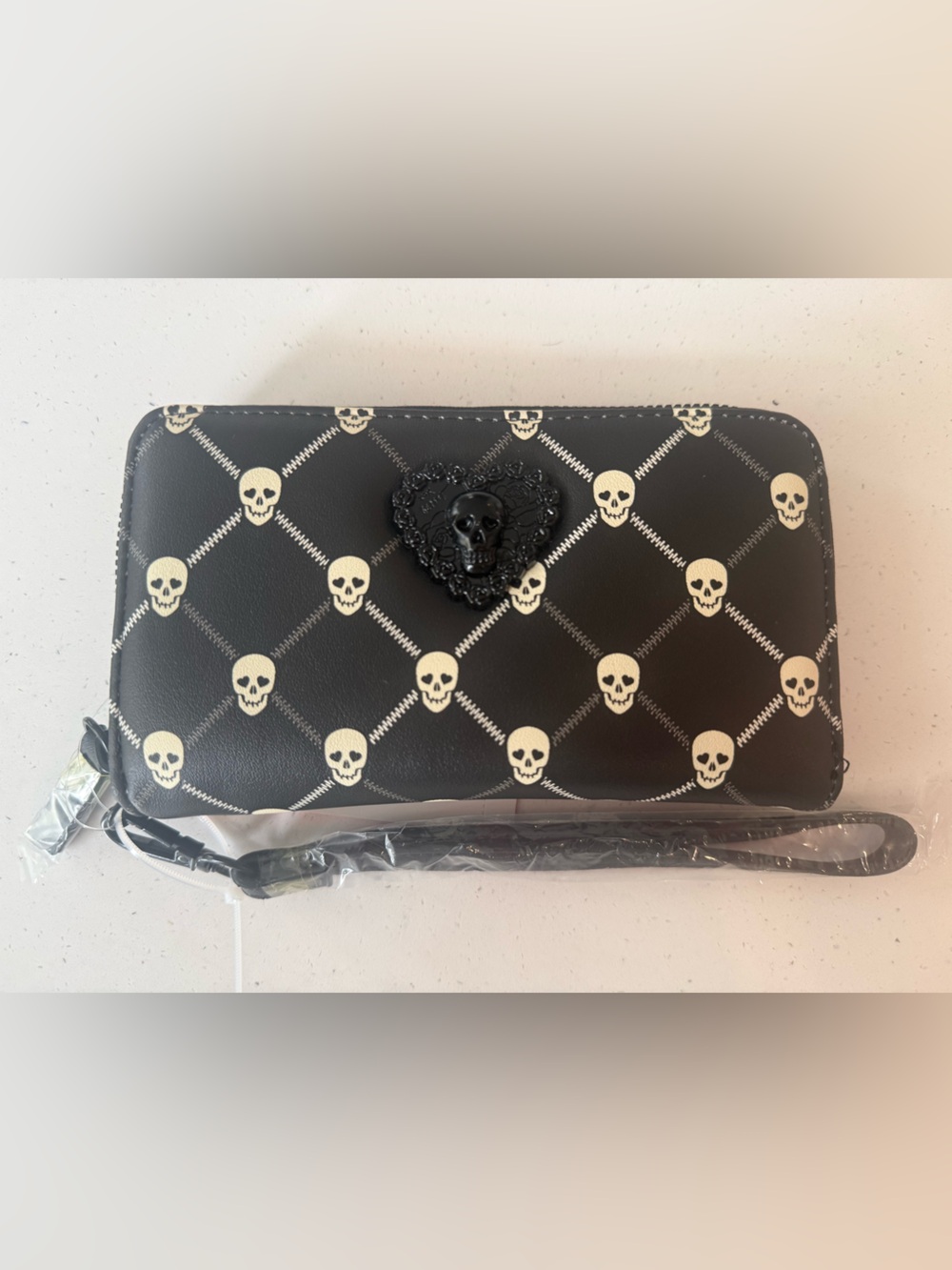 Betsey Johnson Skull Wallet